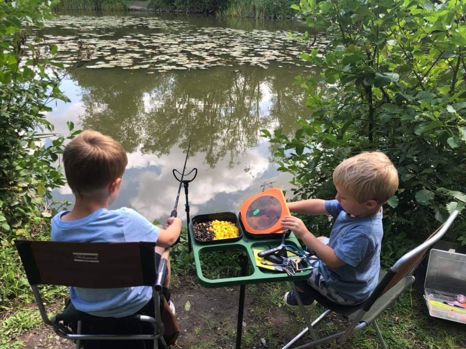 Great to see junior members fishing our waters