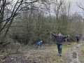 Clearing over-grown vegetation from canal