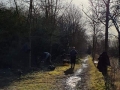 Clearing over-grown vegetation from canal