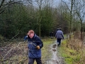 Clearing over-grown vegetation from canal