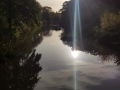 New fishing platforms on canal