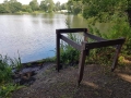 New fishing platforms on Privates pond