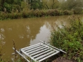New fishing platforms on canal
